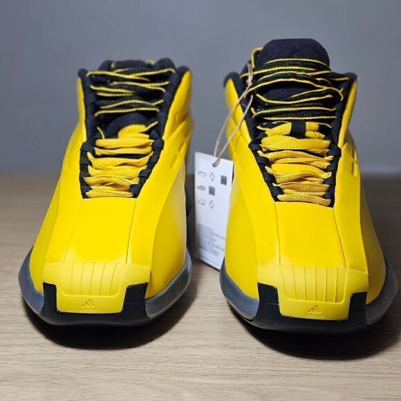 Adidas Crazy 1 Lakers Kobe Bryant Basketball Shoes Team Yellow Black Men\'s 8 New main image 13